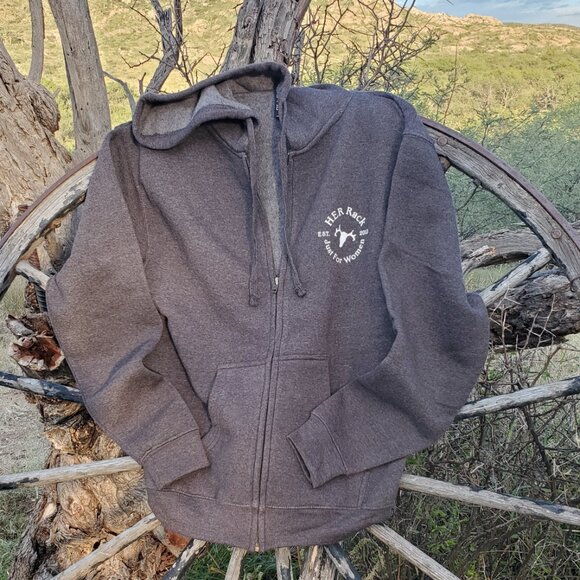 HER Rack Hoodie Dark Grey - Picture 2 of 3